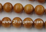 CGJ303 15.5 inches 10mm round goldstone jade beads wholesale