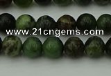 CGJ401 15.5 inches 6mm round green jade beads wholesale