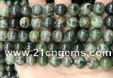 CGJ503 15.5 inches 10mm round green jade beads wholesale