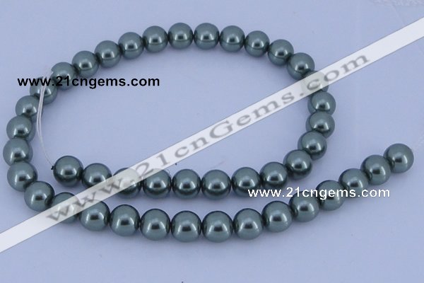 CGL220 5PCS 16 inches 20mm round dyed plastic pearl beads wholesale
