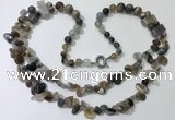 CGN540 27 inches fashion agate gemstone beaded necklaces