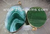 CGP2017 30*50mm - 50*80mm freeform agate slab pendants wholesale