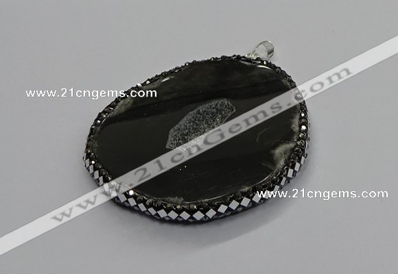 CGP3035 35*65mm - 45*60mm freeform agate gemstone pendants