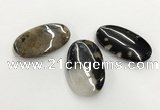 CGP3520 35*60mm oval sakura agate slab pendants