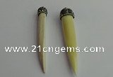 CGP390 12*75mm - 15*80mm horn bone pendants wholesale