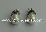 CGP455 15*25mm - 15*30mm teardrop pearl shell pendants wholesale