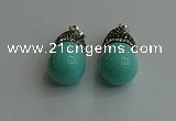 CGP459 15*25mm - 15*30mm teardrop pearl shell pendants wholesale