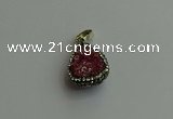 CGP471 15*20mm teardrop crystal glass pendants wholesale