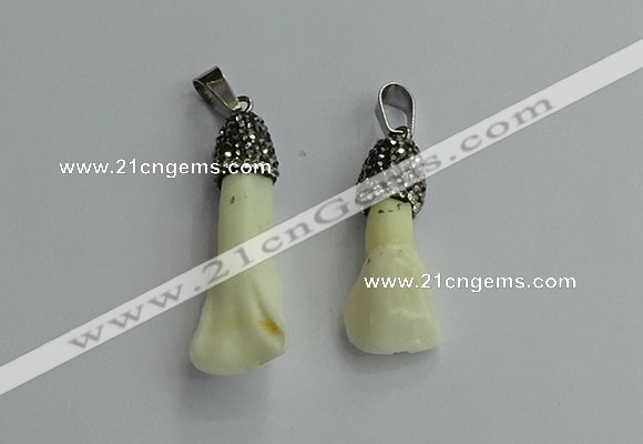 CGP620 12*35mm - 11*45mm horse tooth pendants wholesale