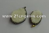 CGP704 30*45mm - 35*55mm freeform coral pendants wholesale