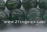 CGQ506 15.5 inches 16mm round imitation green phantom quartz beads