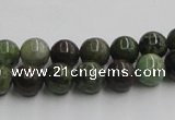 CGR02 16 inches 8mm round green rain forest stone beads wholesale