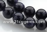 CGS02 15 inches 10mm round blue goldstone beads Wholesale