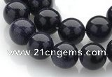 CGS03 15 inches 12mm round blue goldstone beads Wholesale