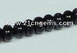 CGS113 15.5 inches 6*10mm rondelle blue goldstone beads wholesale