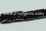 CGS127 15.5 inches 12*12mm square blue goldstone beads wholesale