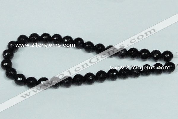 CGS139 15.5 inches 14mm faceted round blue goldstone beads wholesale