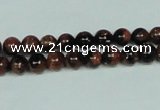 CGS201 15.5 inches 6mm round blue & brown goldstone beads wholesale