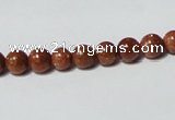 CGS50 15.5 inches 6mm round goldstone beads wholesale