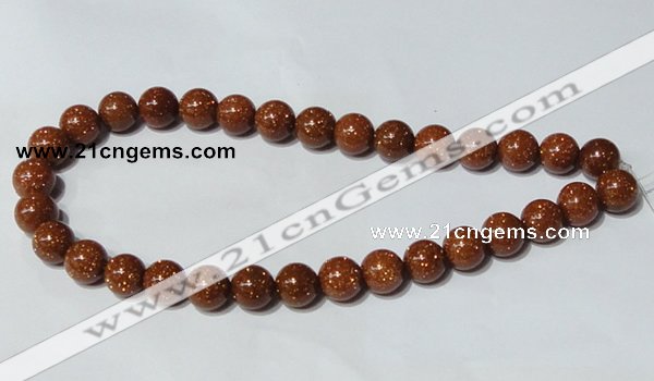 CGS52 15.5 inches 12mm round goldstone beads wholesale