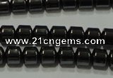 CHE116 15.5 inches 5*5mm tyre hematite beads wholesale