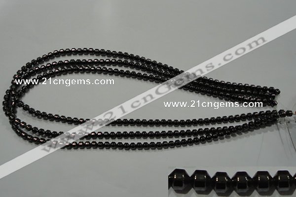 CHE130 15.5 inches 4*4mm hematite beads wholesale