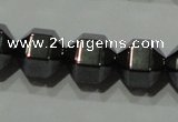 CHE133 15.5 inches 8*8mm hematite beads wholesale