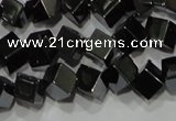 CHE186 15.5 inches 4*4mm cube hematite beads wholesale