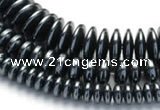 CHE21 16 inches 4mm & 8mm & 12mm coin hematite beads wholesale