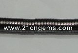 CHE238 15.5 inches 1*4.5mm dish hematite beads wholesale