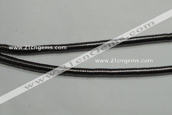 CHE238 15.5 inches 1*4.5mm dish hematite beads wholesale