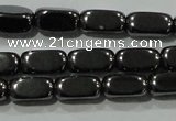 CHE248 15.5 inches 4*8mm cuboid hematite beads wholesale