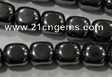 CHE250 15.5 inches 13*13mm cube hematite beads wholesale