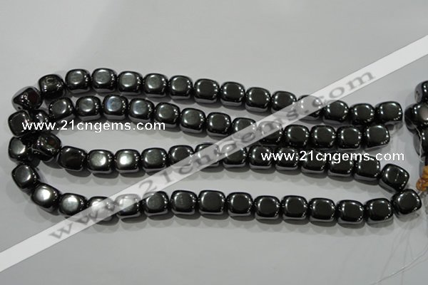 CHE250 15.5 inches 13*13mm cube hematite beads wholesale