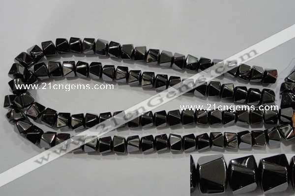 CHE252 15.5 inches 10*12mm hematite beads wholesale