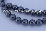 CHE30 16 inches 2mm faceted round hematite beads Wholesale