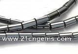 CHE59 15.5 inches 2*4mm column shape hematite beads Wholesale