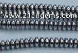 CHE727 15.5 inches 2*4mm rondelle plated hematite beads wholesale