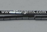 CHE953 15.5 inches 2*4mm cuboid hematite beads wholesale