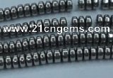 CHE962 15.5 inches 1.5*3mm rondelle plated hematite beads wholesale