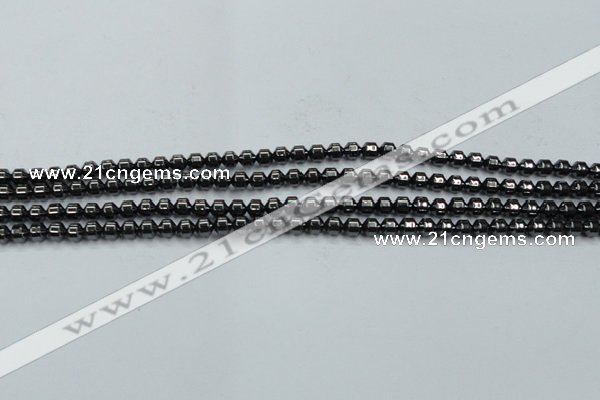 CHE971 15.5 inches 4*4mm hematite beads wholesale