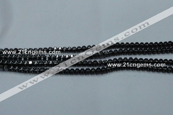 CHE980 15.5 inches 4*4mm hematite beads wholesale