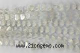 CHG122 15.5 inches 8mm flat heart opal beads wholesale