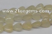 CHG21 15.5 inches 10*10mm heart yellow aventurine beads wholesale