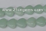 CHG30 15.5 inches 12*12mm heart amazonite gemstone beads wholesale