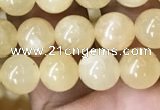 CHJ11 15.5 inches 6mm round honey jade beads wholesale