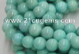 CHM01 16 inches 10mm round pale blue hemimorphite beads wholesale