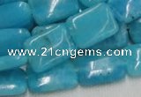 CHM03 16 inches 13*18mm rectangle blue hemimorphite beads wholesale