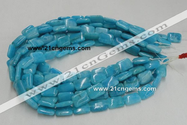 CHM03 16 inches 13*18mm rectangle blue hemimorphite beads wholesale