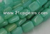 CHM09 16 inches 10*14mm rectangle green hemimorphite beads wholesale